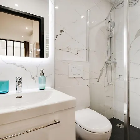 Apartman Elegant Neuf 2 Bdr 6p - Republique Párizs
