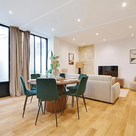 Apartman Elegant Neuf 2 Bdr 6p - Republique Párizs